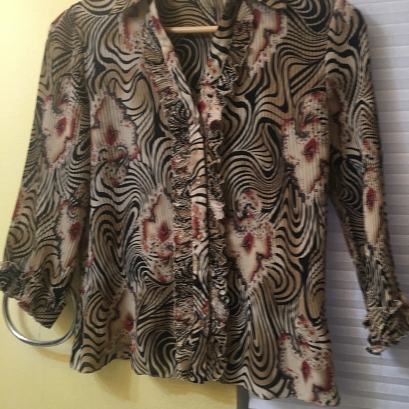 Absolutely gorgeous colorful top - Picture 4 of 8